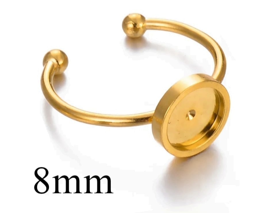 Anti tarnish Rings - Round