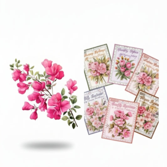 Peel & stick colourful stickers