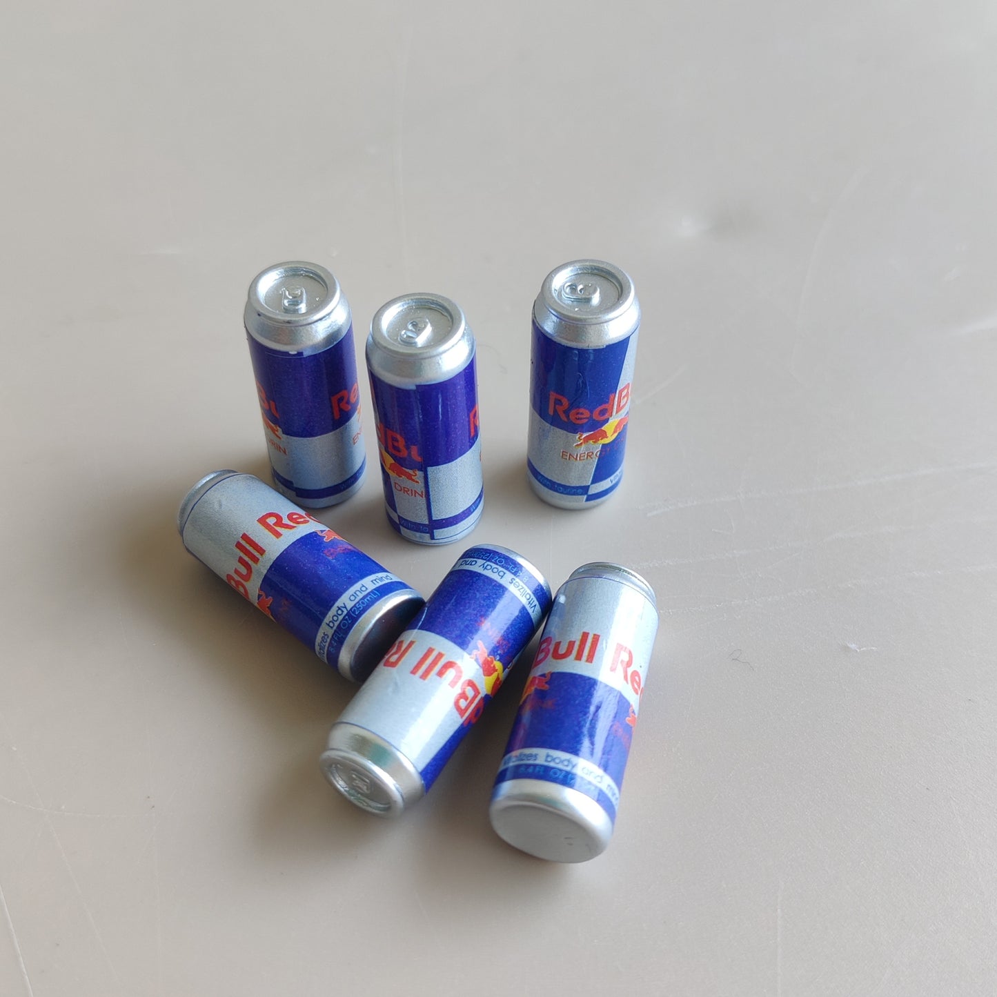 Red bull miniature bottle
