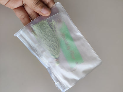 Zip cover lock / packaging pouch