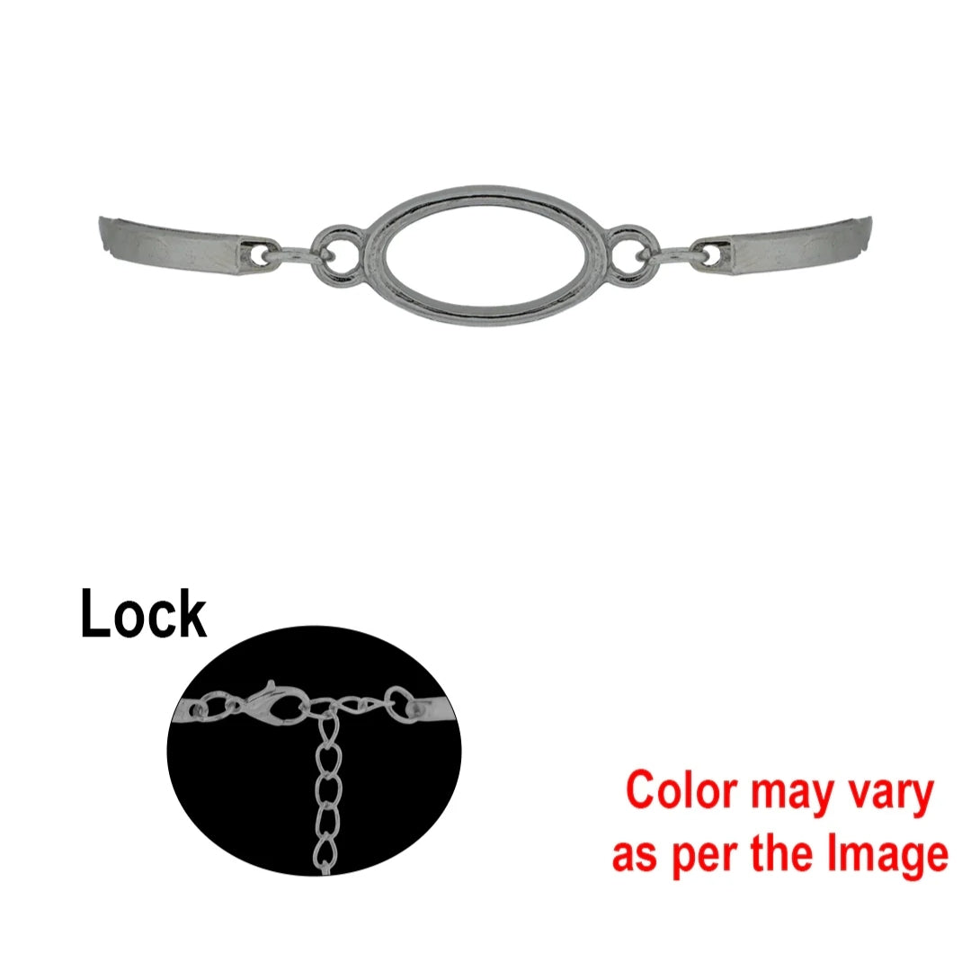 Metal Bracelets Oval