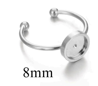 Anti tarnish Rings - Round