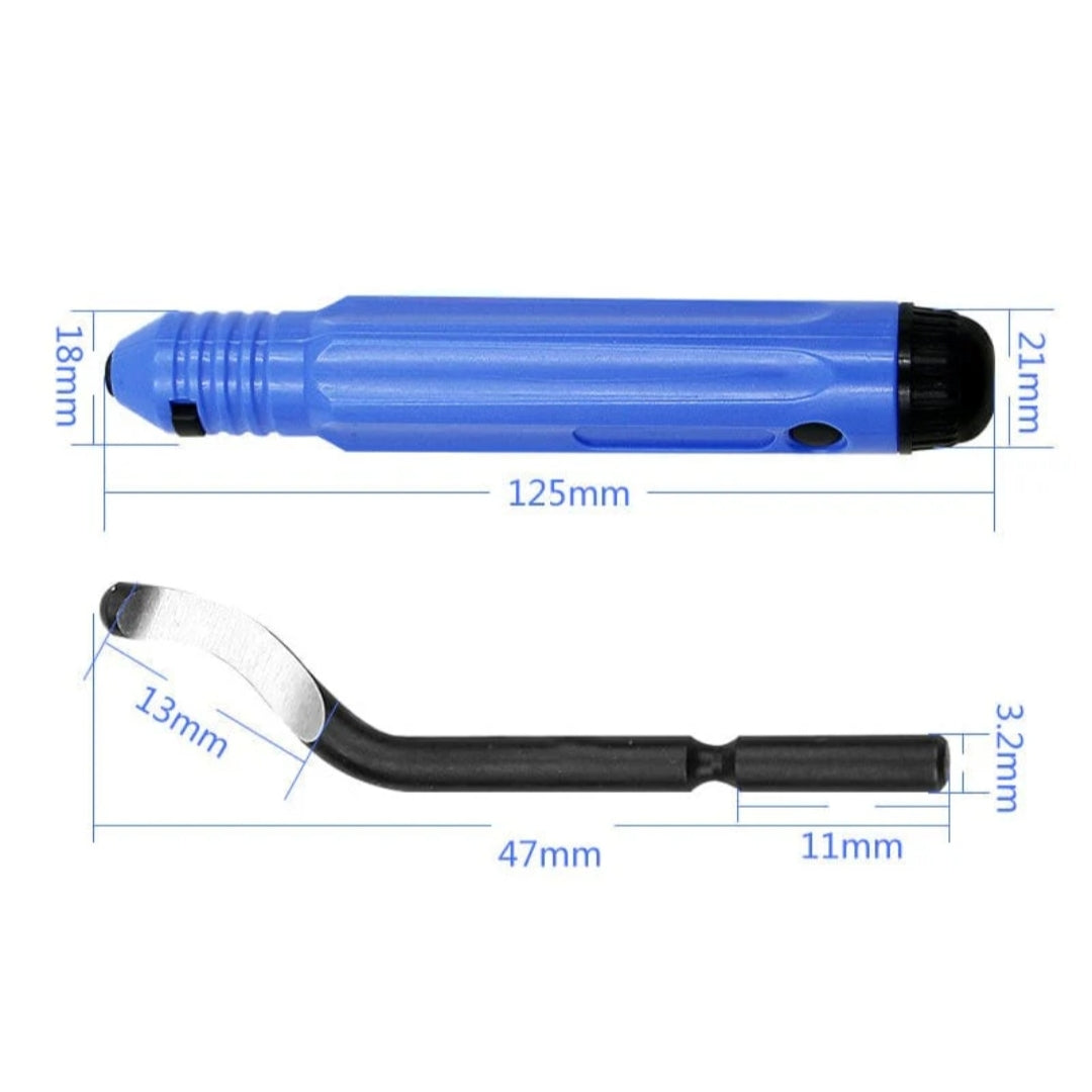 Blue Deburring Tool