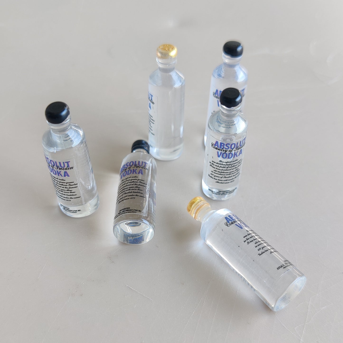 Vodka miniature bottle