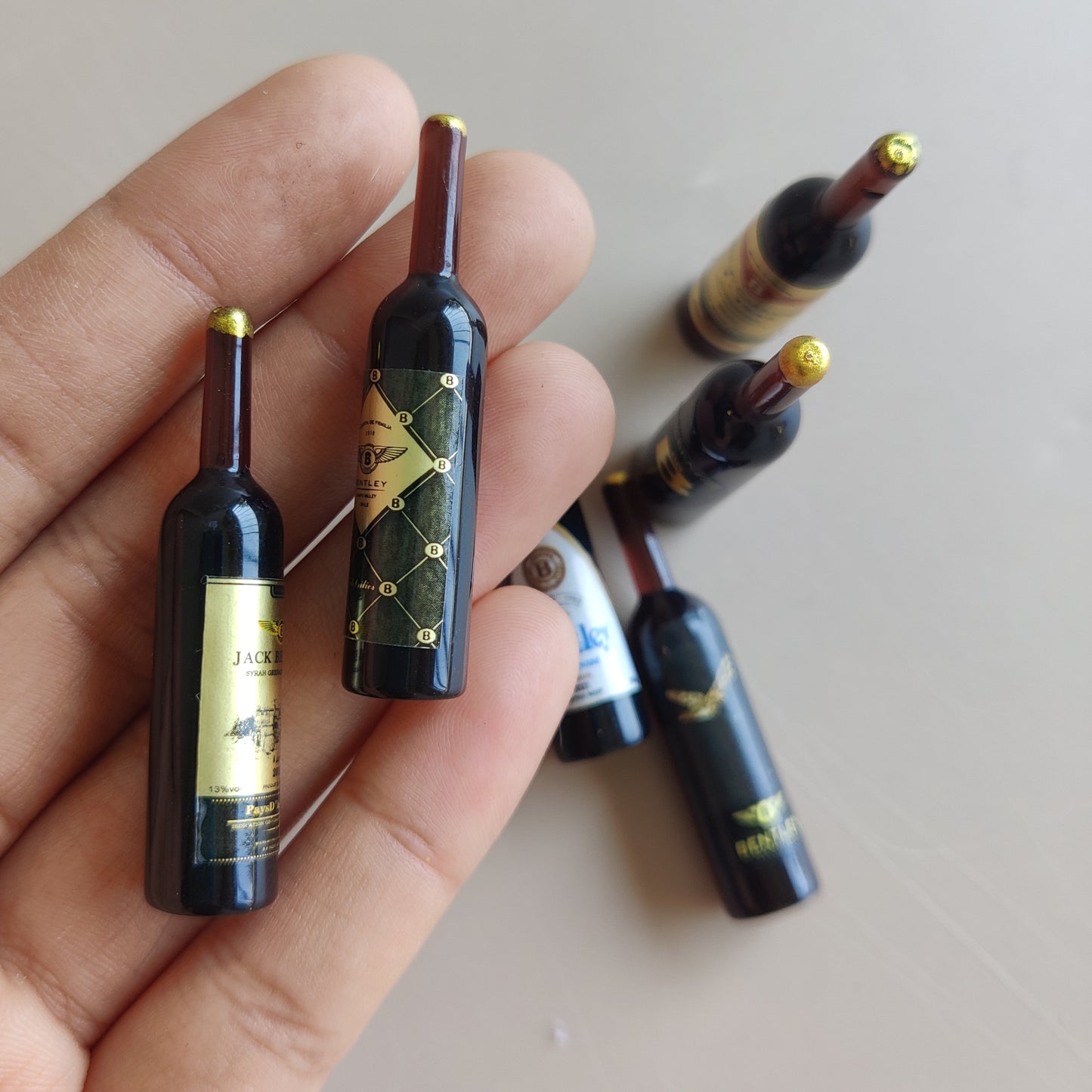 Wine miniature bottle