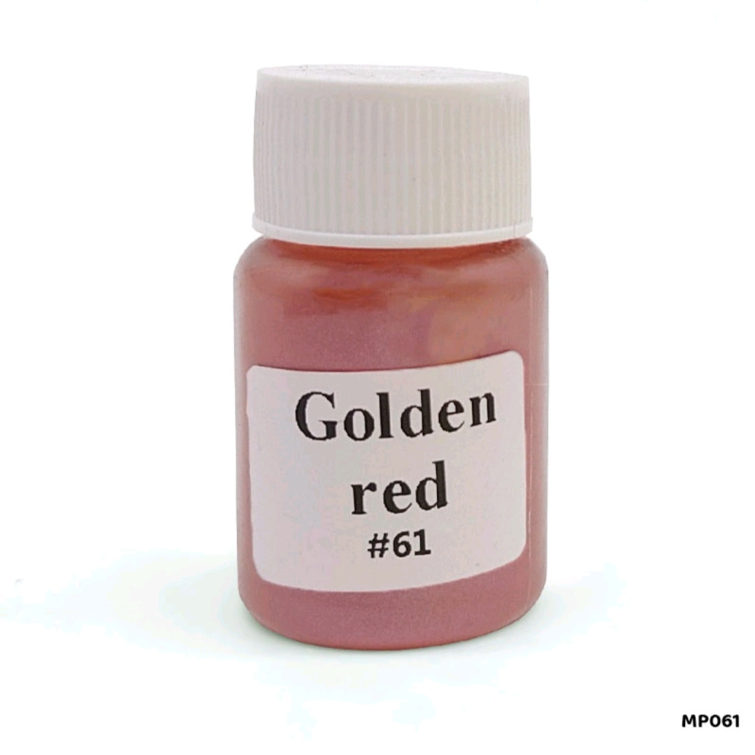 Golden Red Mica Pearl Powder
