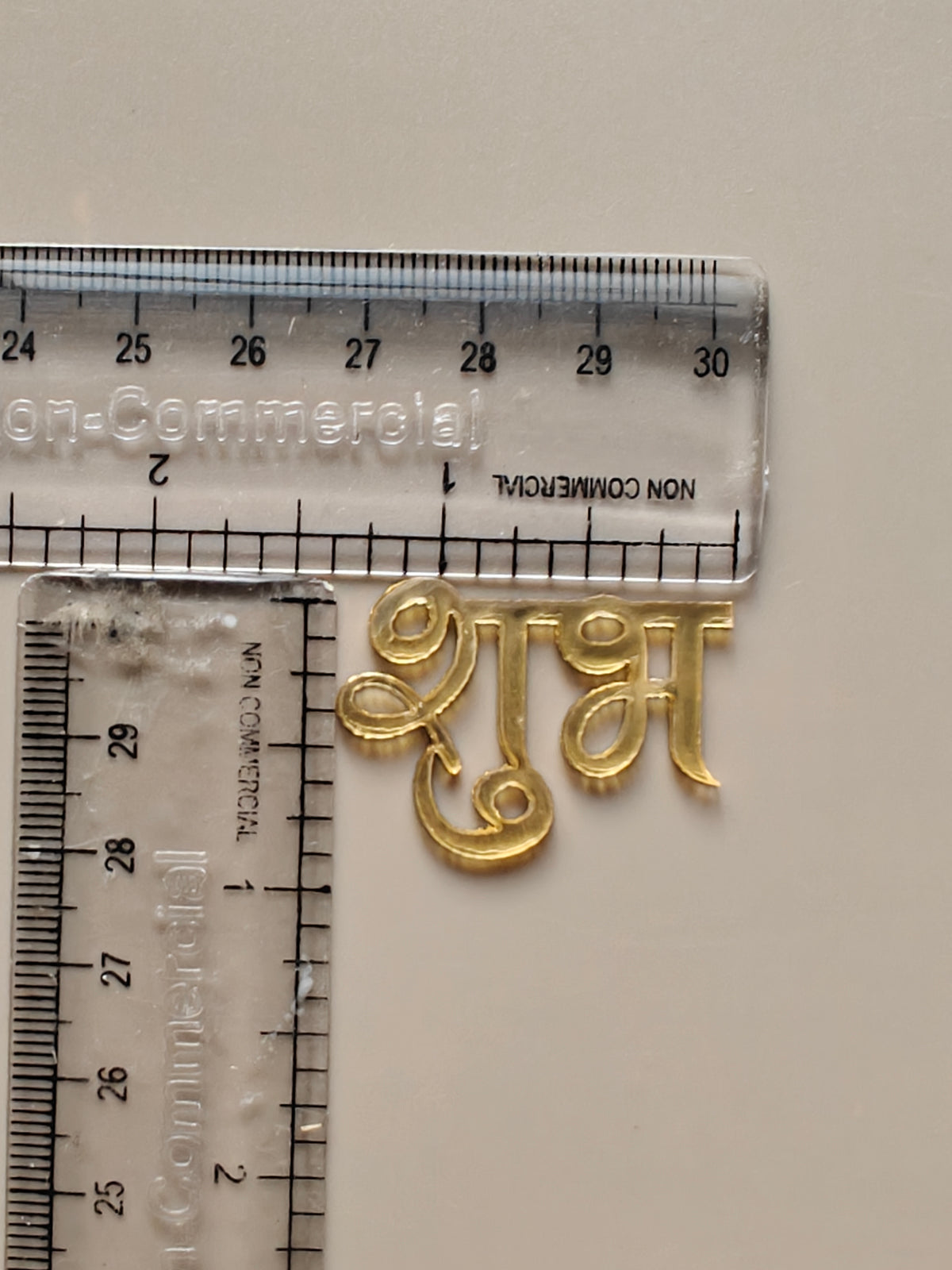 Subh labh Acrylic Cutout- Pair