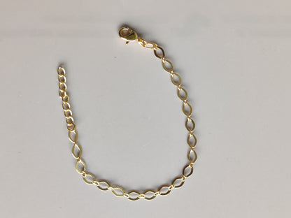 Anti tarnish bracelet chain - A