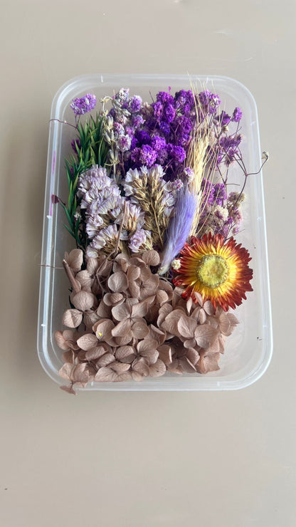 Dry flowers box