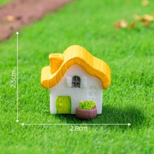House/Home/Hut miniature - Yellow