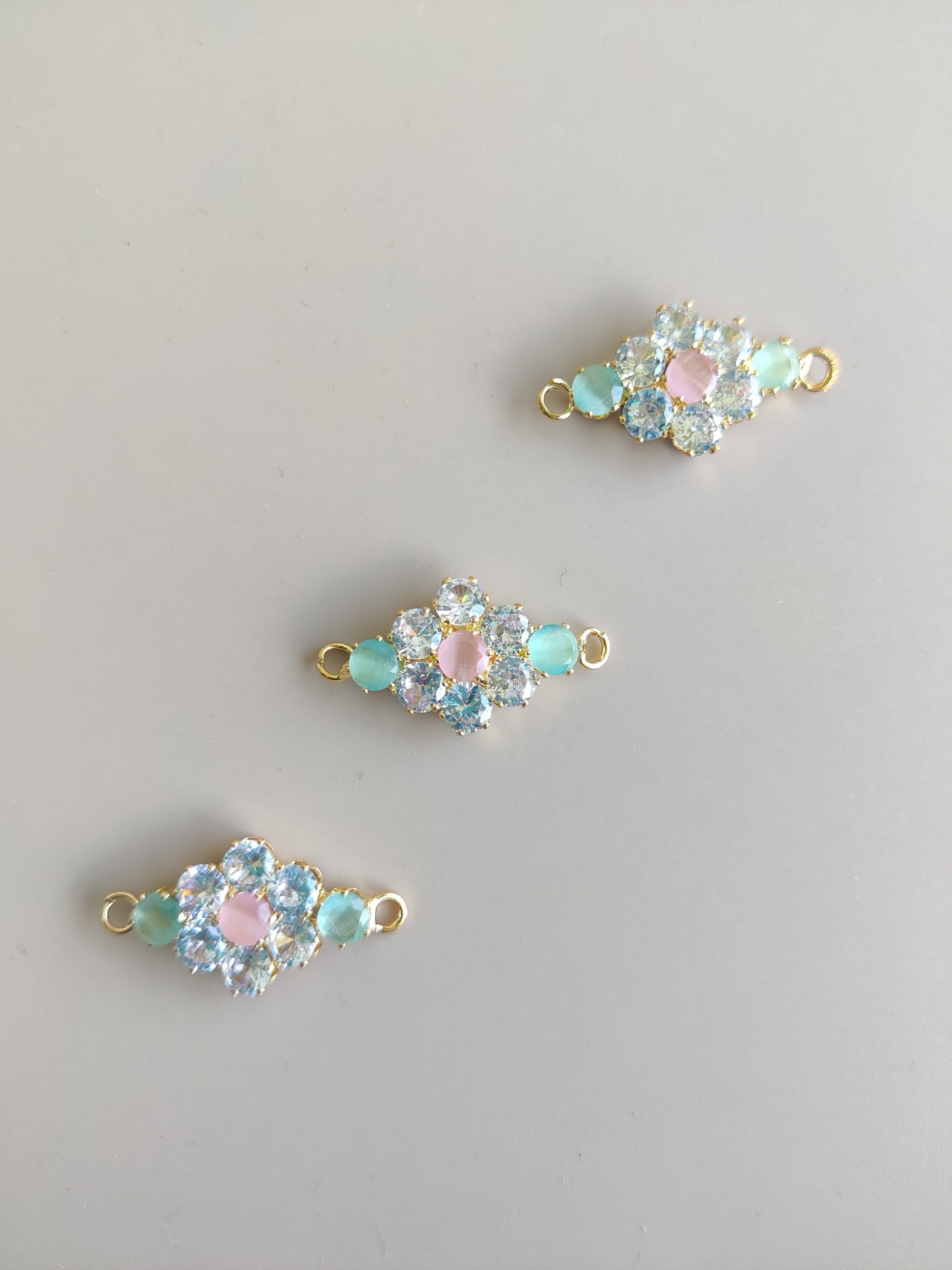 Multicolour stone charms