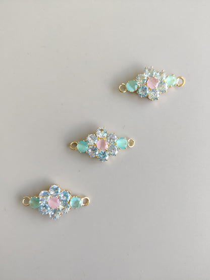 Multicolour stone charms