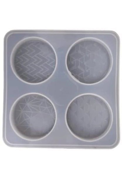Designer 4 Cavity Pop-socket Mould/ Keychain Mould