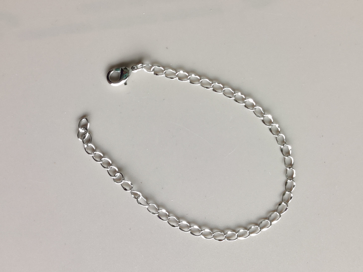 Anti tarnish bracelet chain - Silver