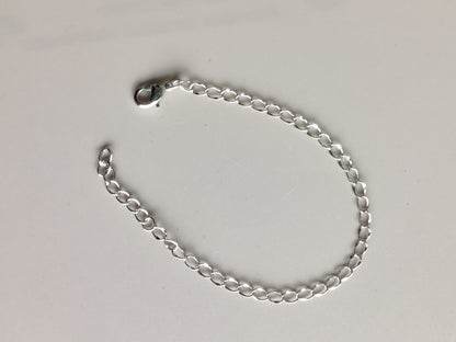 Anti tarnish bracelet chain - Silver