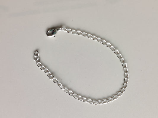 Anti tarnish bracelet chain - Silver