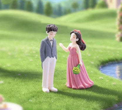 Couple Marriage Miniature