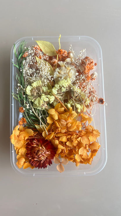 Dry flowers box