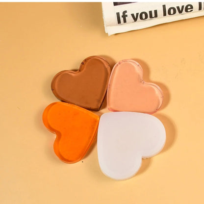 Heart keychain pendant mould - 2 inch