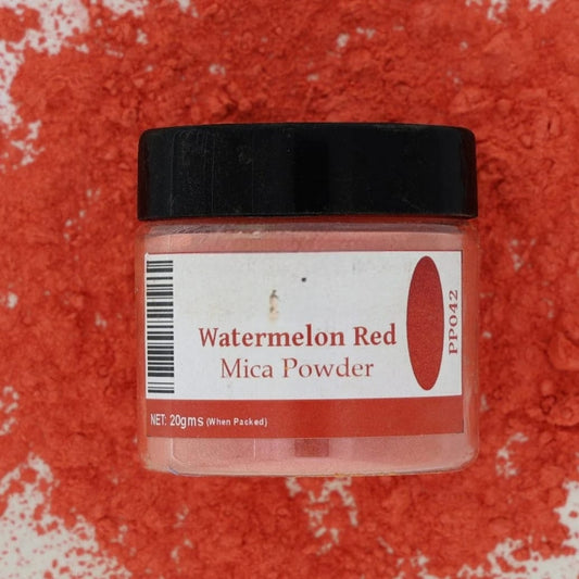 Watermelon Red mica pearl powder