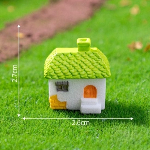 House/Home/Hut miniature - Green