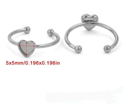 Anti tarnish Rings