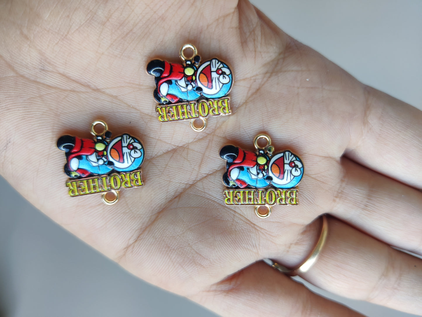 Cartoon kids Rakhi Charms - A
