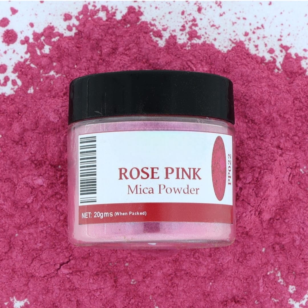 Rose pink Pearl Mica Powder 20 Gram