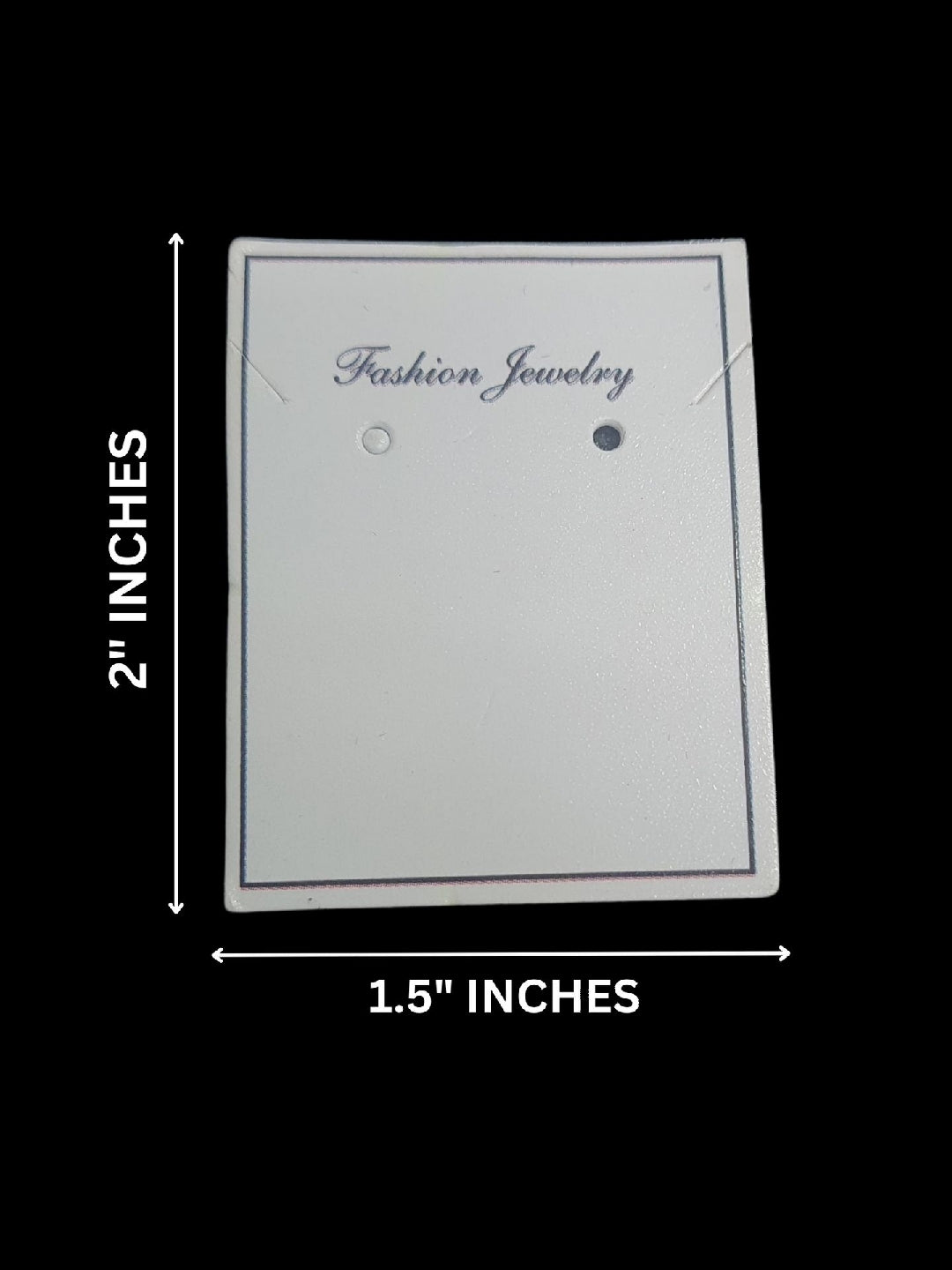 Jewelry packaging card with cover - B