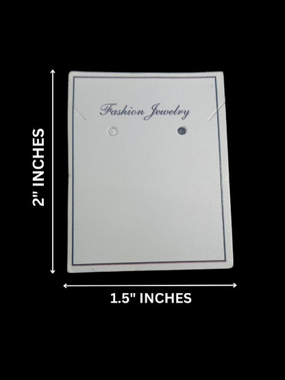 Jewelry packaging card with cover - B