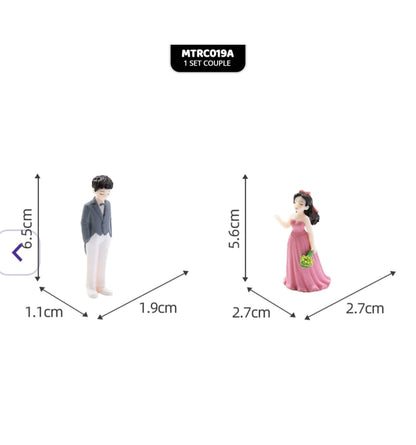 Couple Marriage Miniature