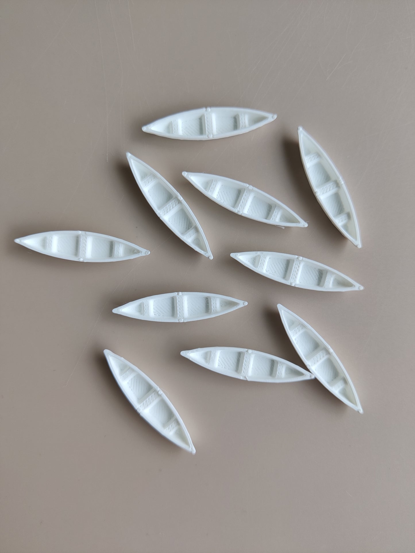 Lotus pond boat miniature