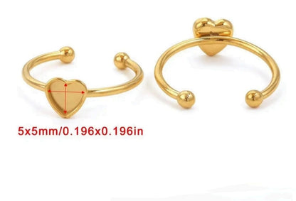 Anti tarnish Rings