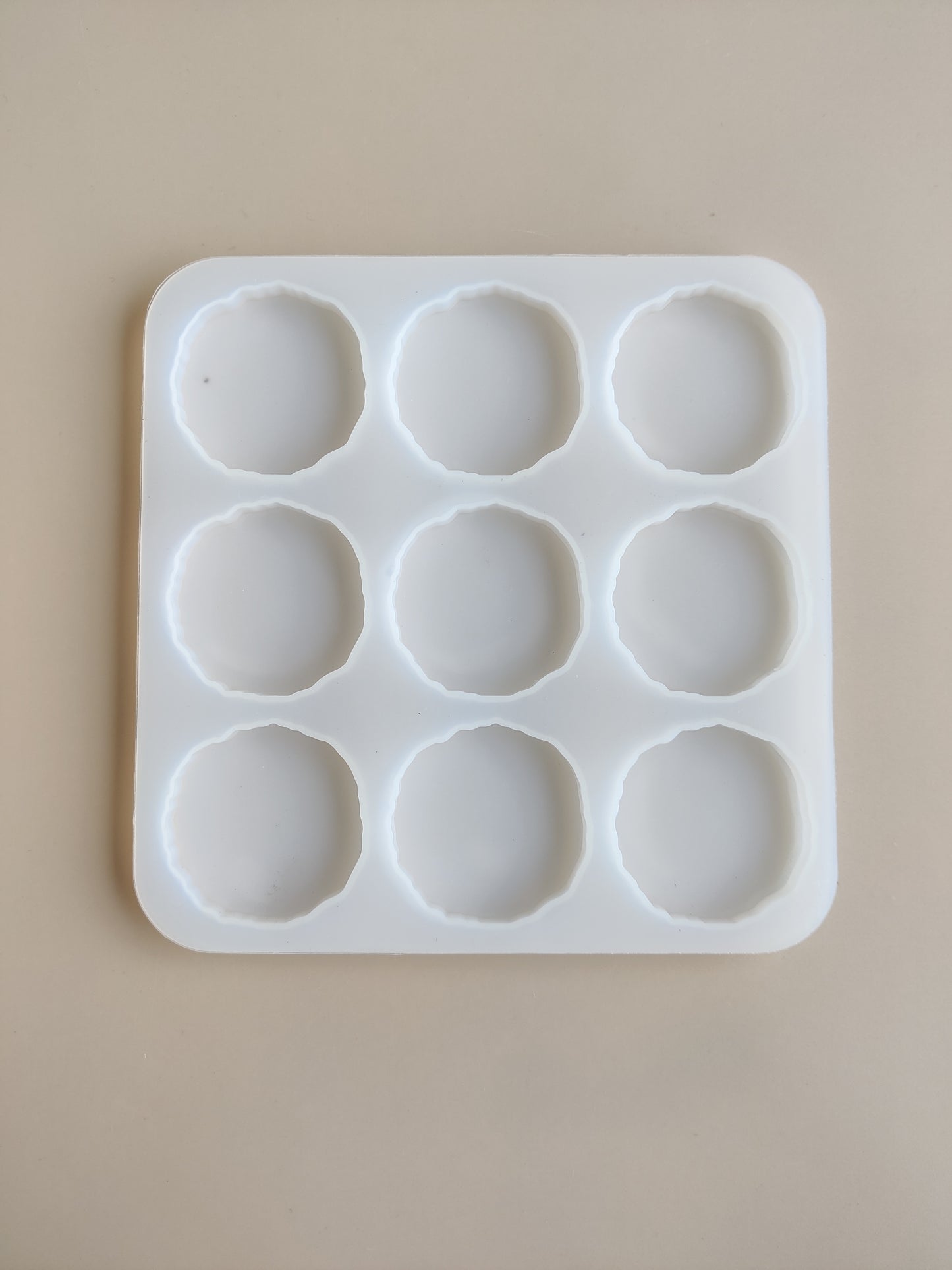 9 cavity agate keychain pendant mould